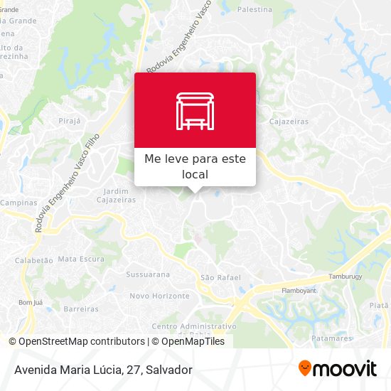 Avenida Maria Lúcia, 27 mapa