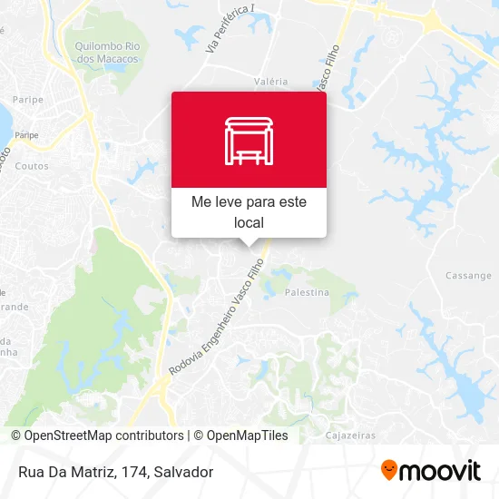 Rua Da Matriz, 174 mapa