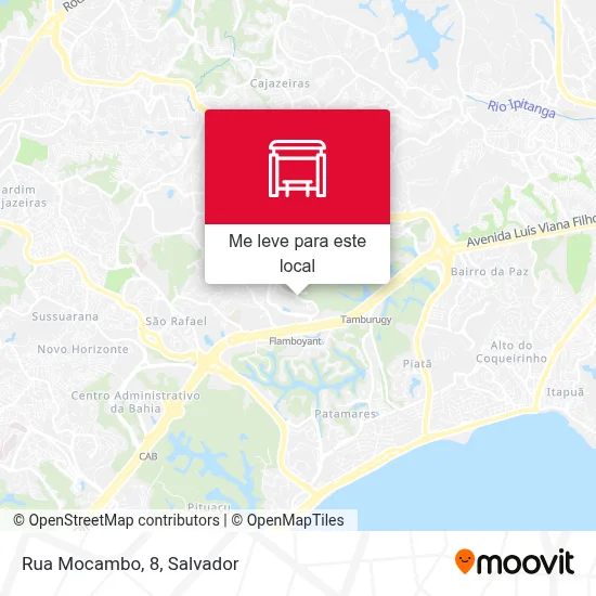 Rua Mocambo, 8 mapa