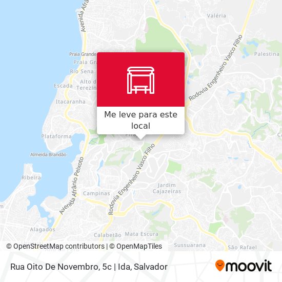 Rua Oito De Novembro, 5c | Ida mapa