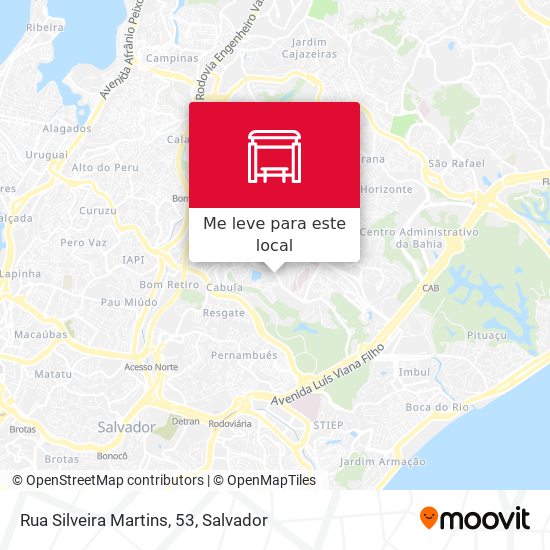 Rua Silveira Martins, 53 mapa
