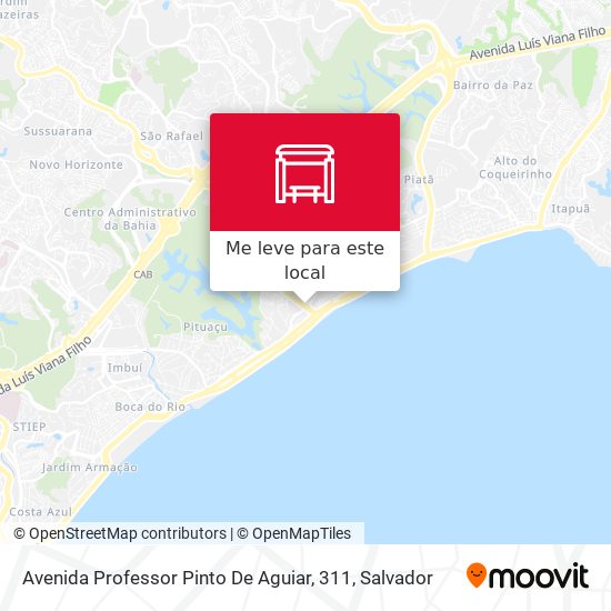 Avenida Professor Pinto De Aguiar, 311 mapa