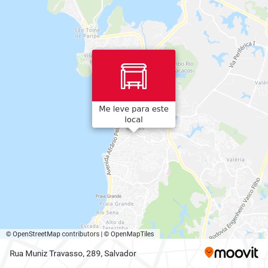 Rua Muniz Travasso, 289 mapa