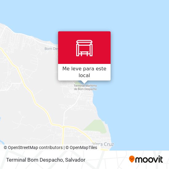 Terminal Bom Despacho mapa