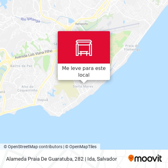 Alameda Praia De Guaratuba, 282 | Ida mapa