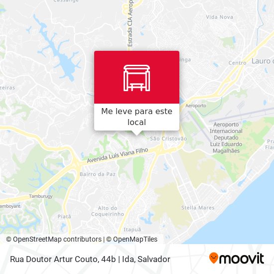 Rua Doutor Artur Couto, 44b | Ida mapa