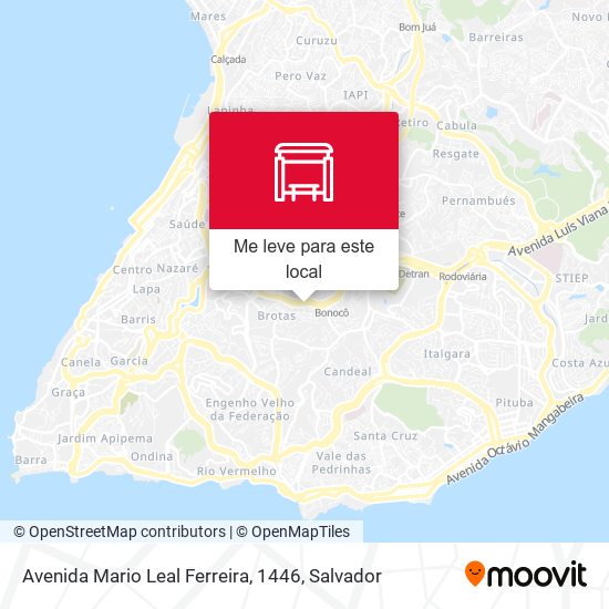 Avenida Mario Leal Ferreira, 1446 mapa