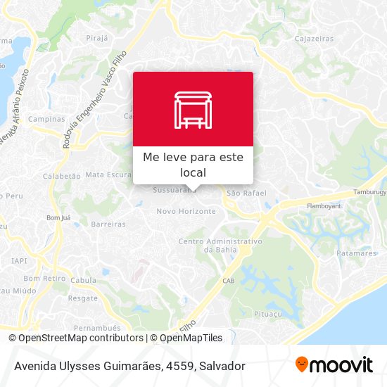 Avenida Ulysses Guimarães, 4559 mapa