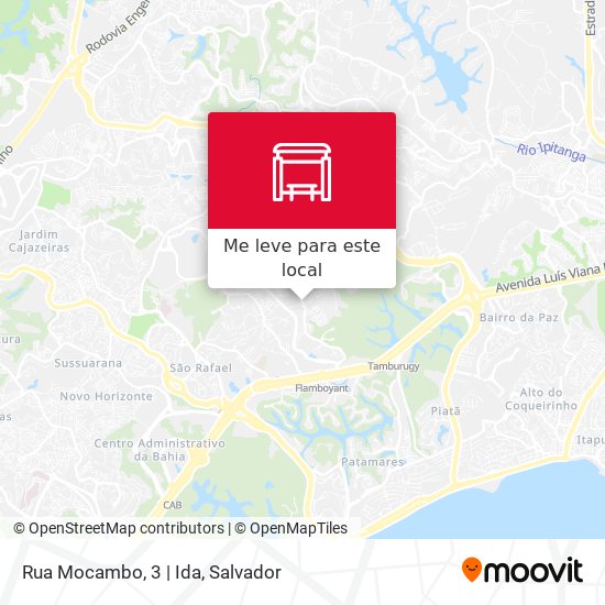 Rua Mocambo, 3 | Ida mapa