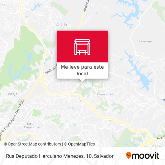 Rua Deputado Herculano Menezes, 10 mapa