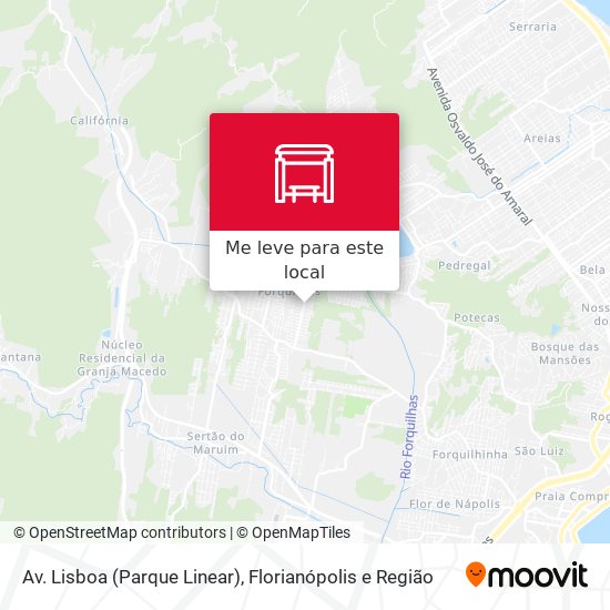 Av. Lisboa (Parque Linear) mapa