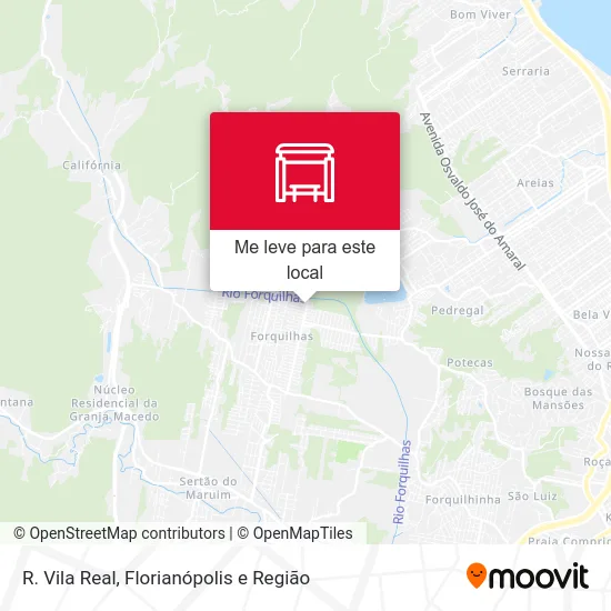 R. Vila Real mapa