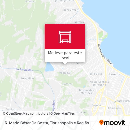 R. Mário César Da Costa mapa