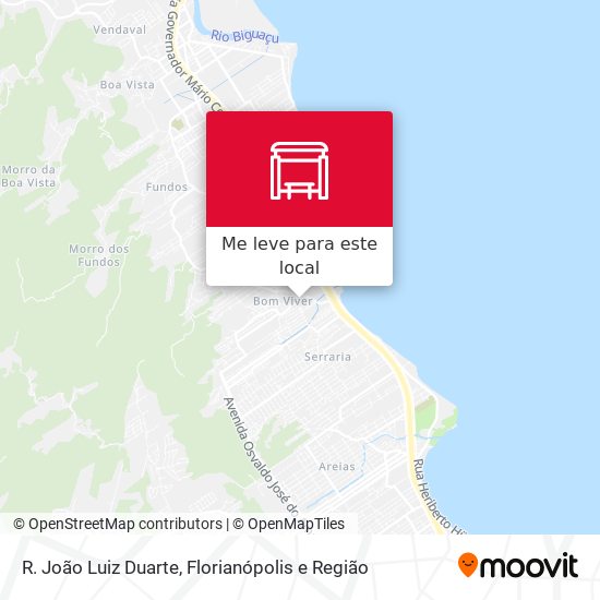 R. João Luiz Duarte mapa