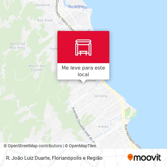 R. João Luiz Duarte mapa