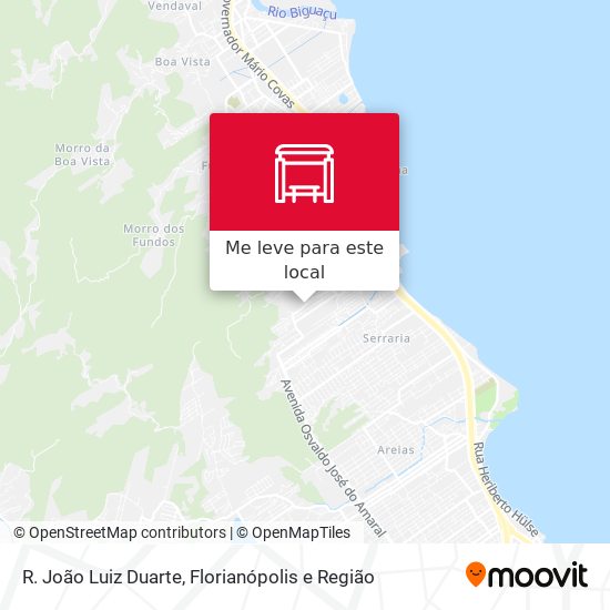 R. João Luiz Duarte mapa