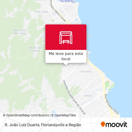 R. João Luiz Duarte mapa
