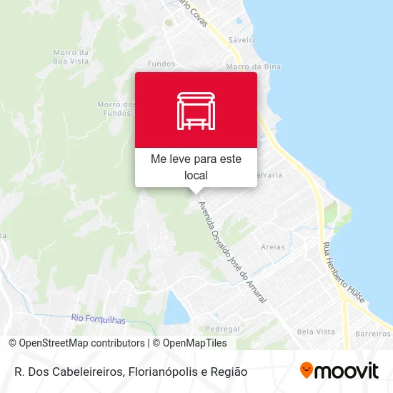 R. Dos Cabeleireiros mapa