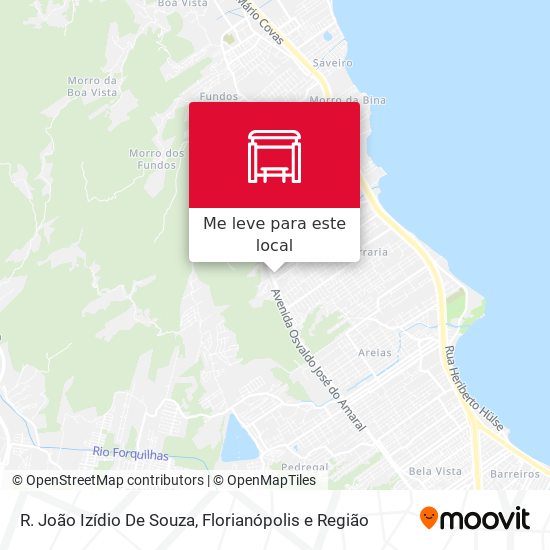 R. João Izídio De Souza mapa