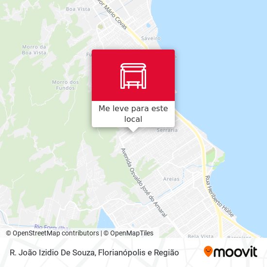 R. João Izidio De Souza mapa