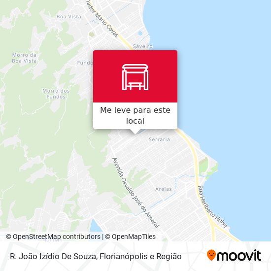 R. João Izídio De Souza mapa