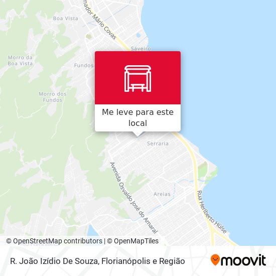 R. João Izídio De Souza mapa