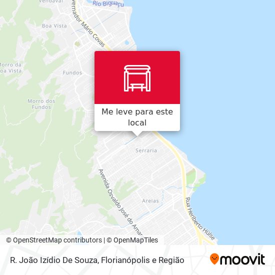 R. João Izídio De Souza mapa