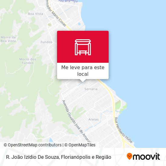 R. João Izídio De Souza mapa