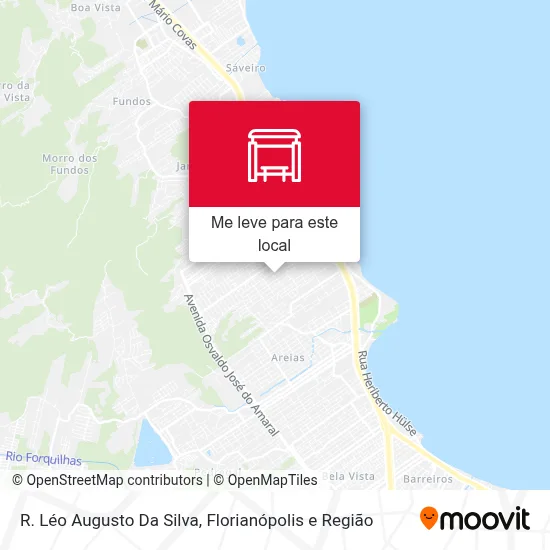 R. Léo Augusto Da Silva mapa
