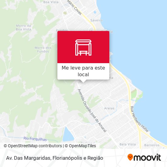 Av. Das Margaridas mapa
