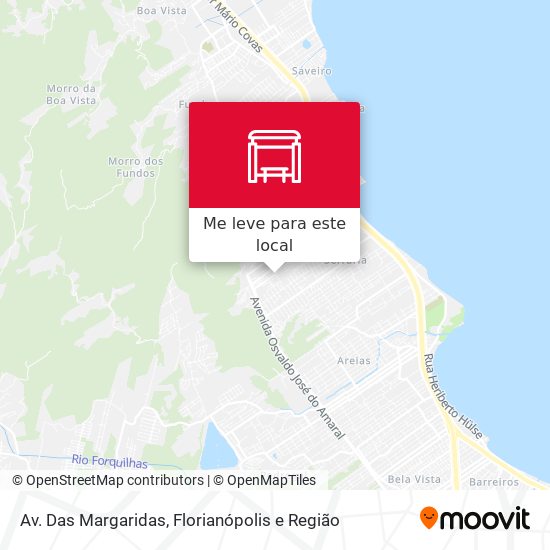 Av. Das Margaridas mapa