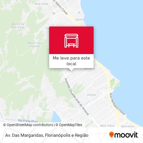 Av. Das Margaridas mapa