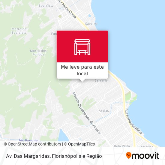 Av. Das Margaridas mapa