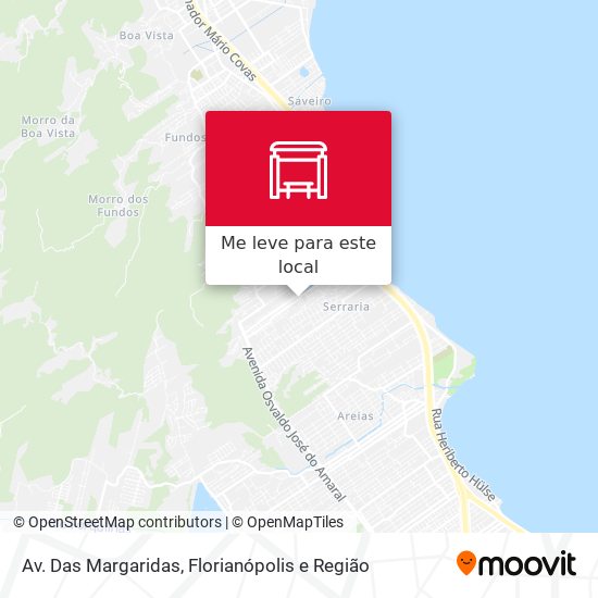 Av. Das Margaridas mapa