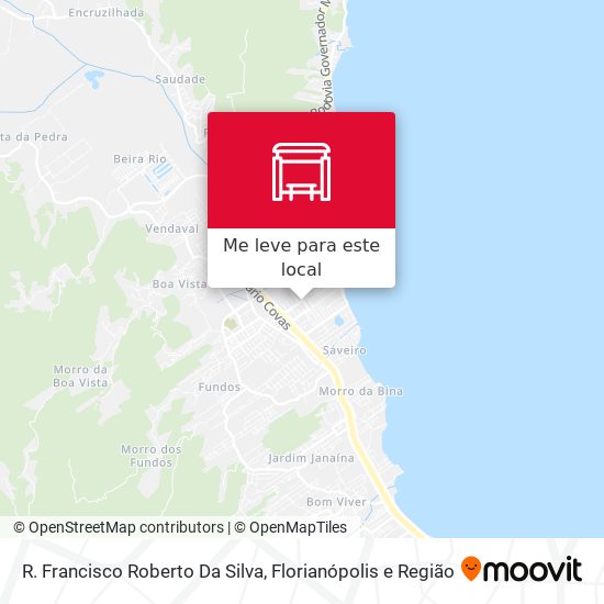 R. Francisco Roberto Da Silva mapa
