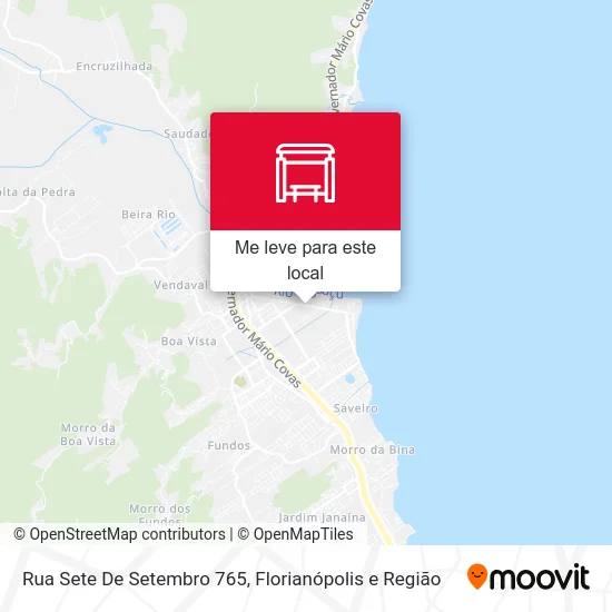Rua Sete De Setembro 765 mapa