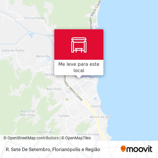 R. Sete De Setembro mapa