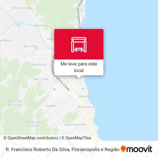 R. Francisco Roberto Da Silva mapa
