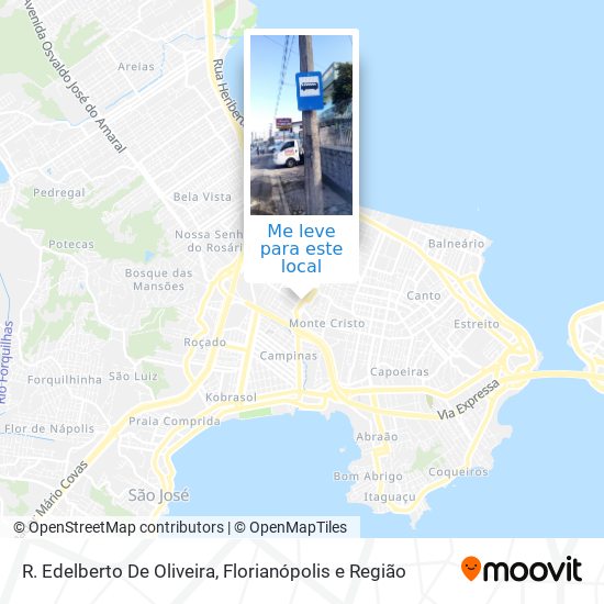 R. Edelberto De Oliveira mapa