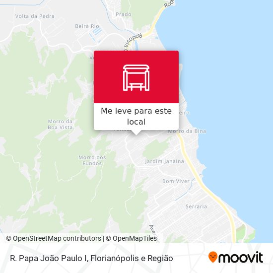 R. Papa João Paulo I mapa