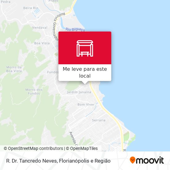 R. Dr. Tancredo Neves mapa