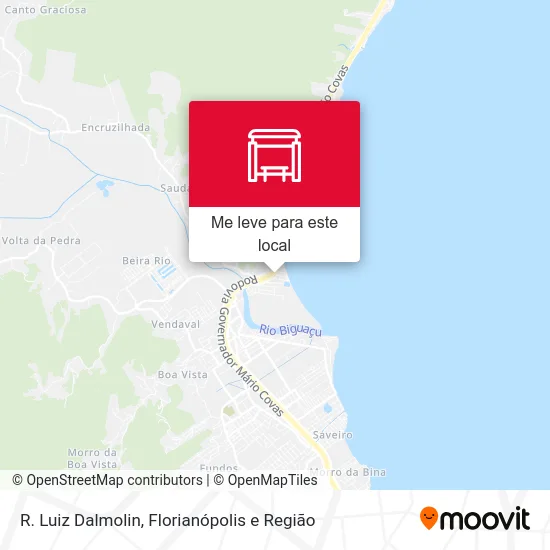 R. Luiz Dalmolin mapa