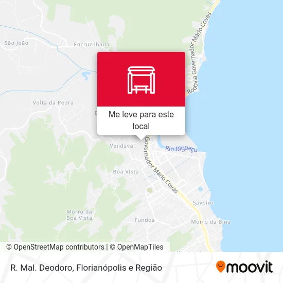 R. Mal. Deodoro mapa