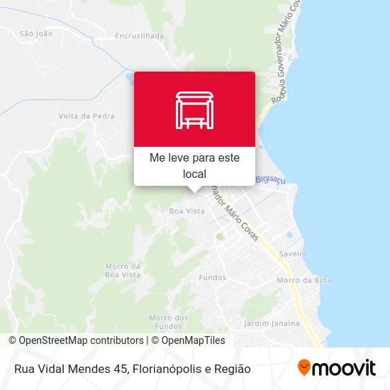 Rua Vidal Mendes 45 mapa