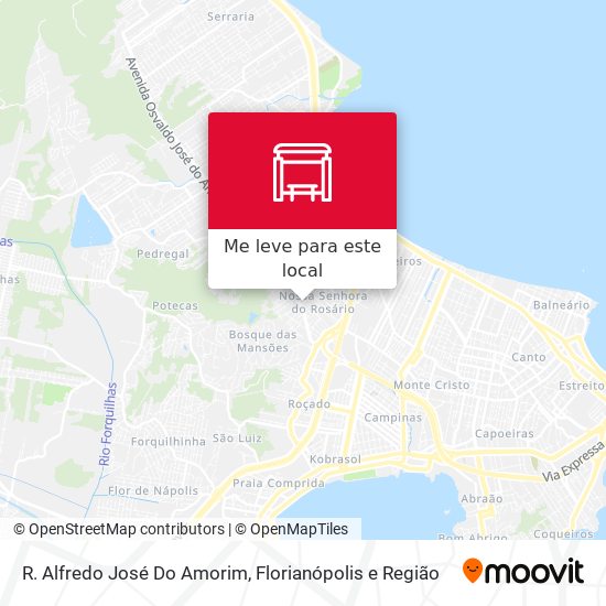 R. Alfredo José Do Amorim mapa