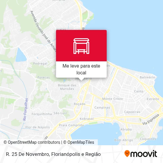 R. 25 De Novembro mapa