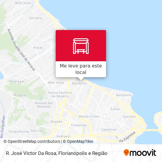 R. José Victor Da Rosa mapa