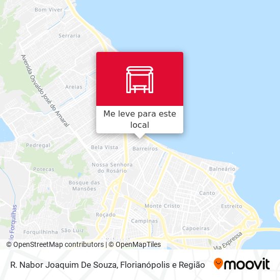 R. Nabor Joaquim De Souza mapa