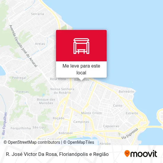 R. José Victor Da Rosa mapa