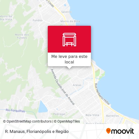 R. Manaus mapa